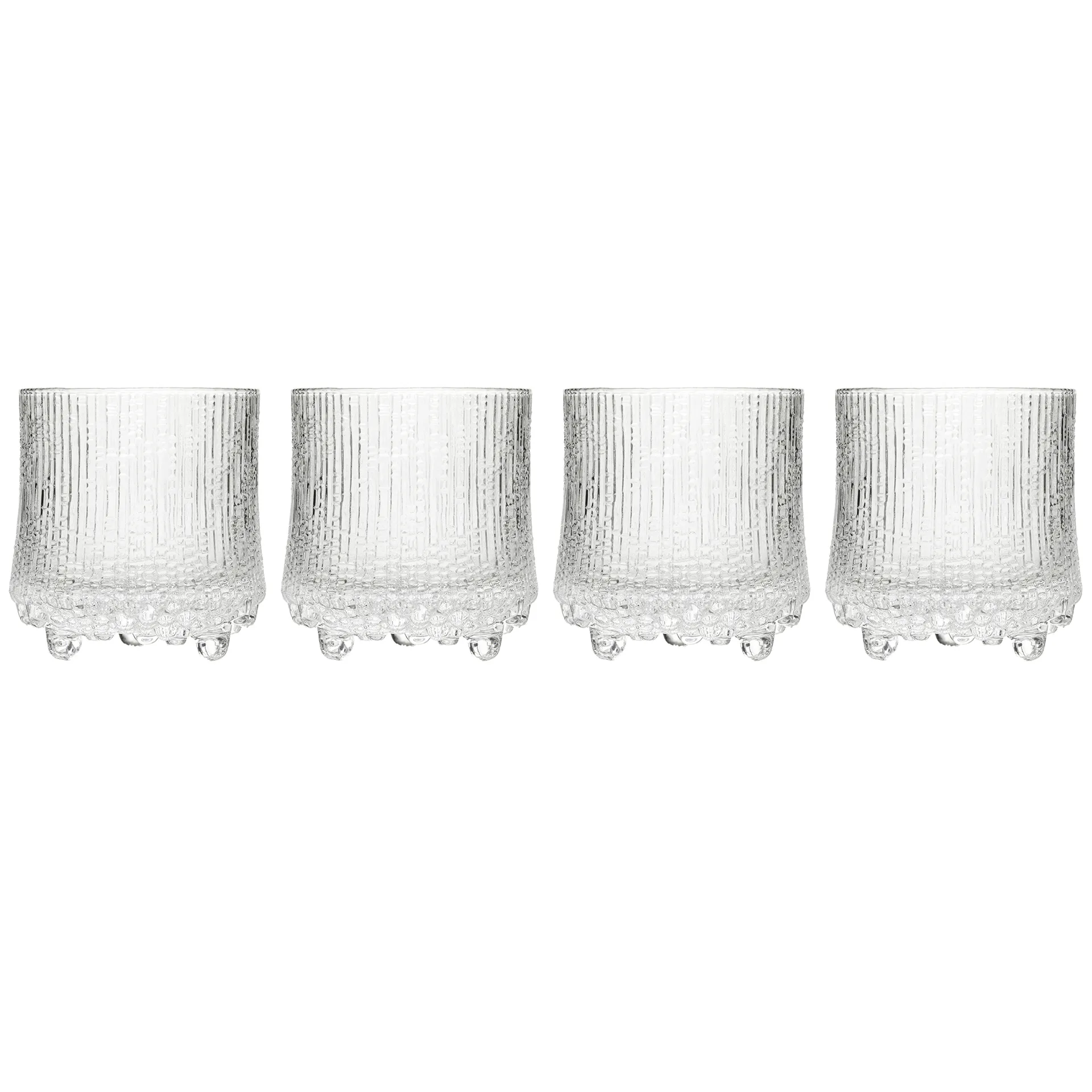 Ultima Thule On the rocks glass 4-stk., Klar Iittala