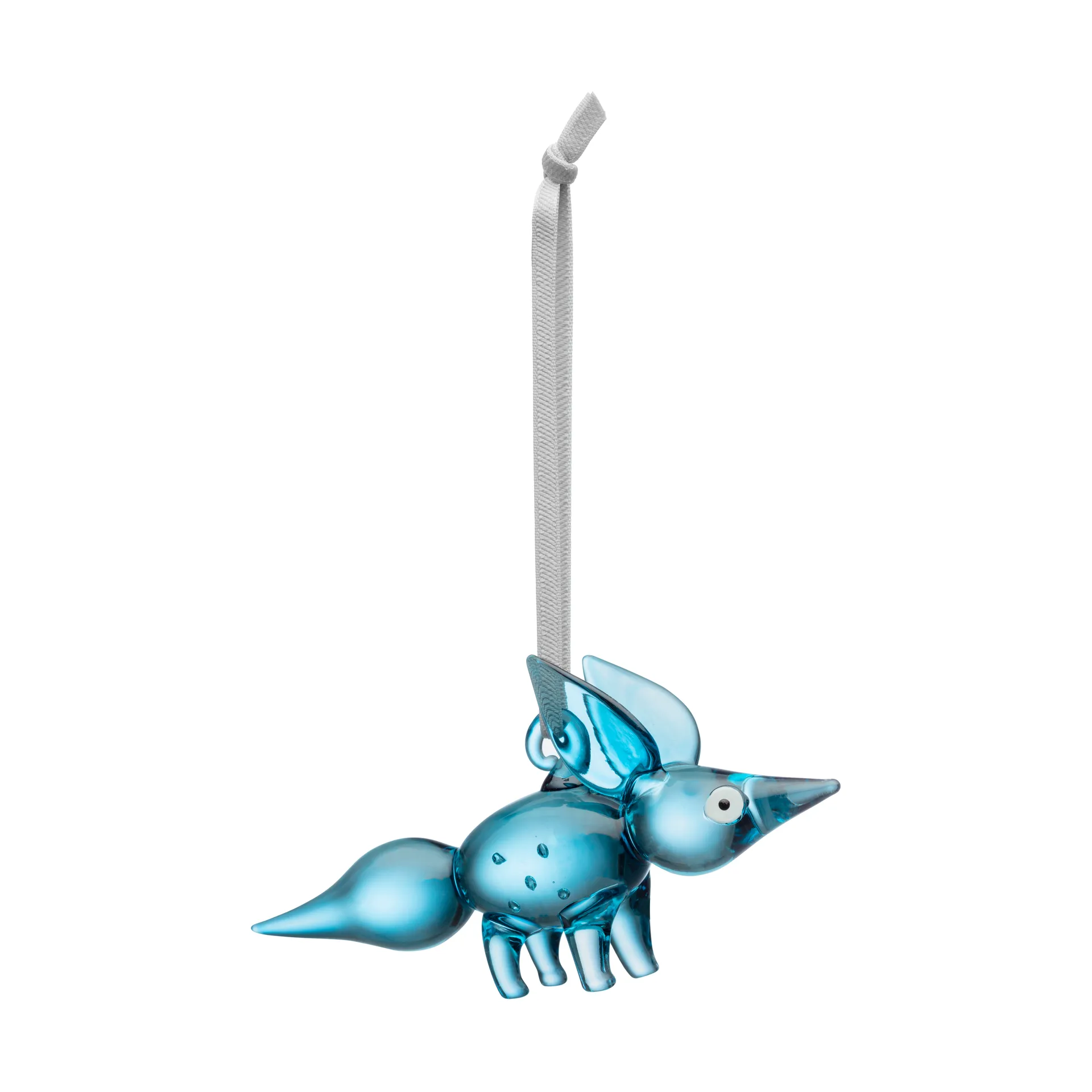 Vulpes glassdekorasjon 11,5 cm, Blå Iittala