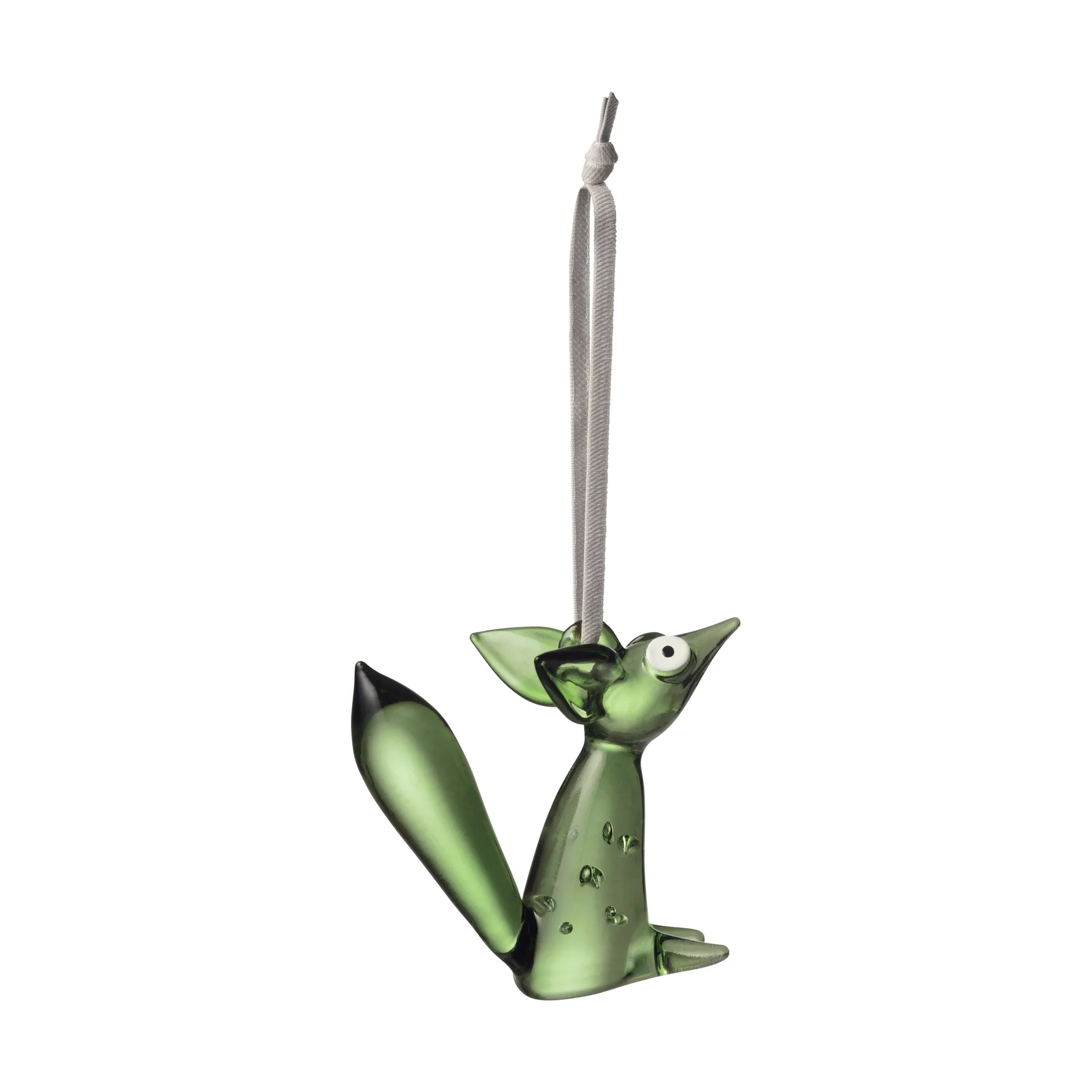 Vulpes glassdekorasjon 8 cm, Grønn Iittala