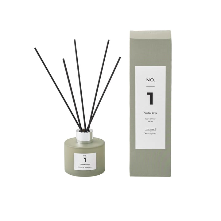 NO. 1 Parsley Lime duft pinner - 100 ml - Illume x Bloomingville