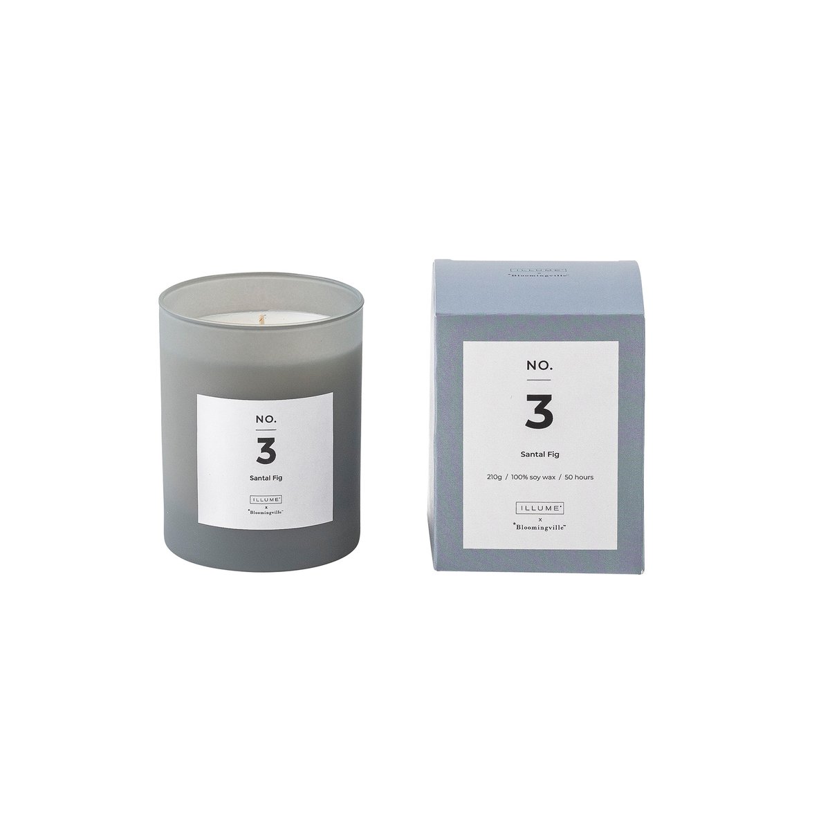 NO. 3 Santal Fig duftlys 200 g + Giftboks
