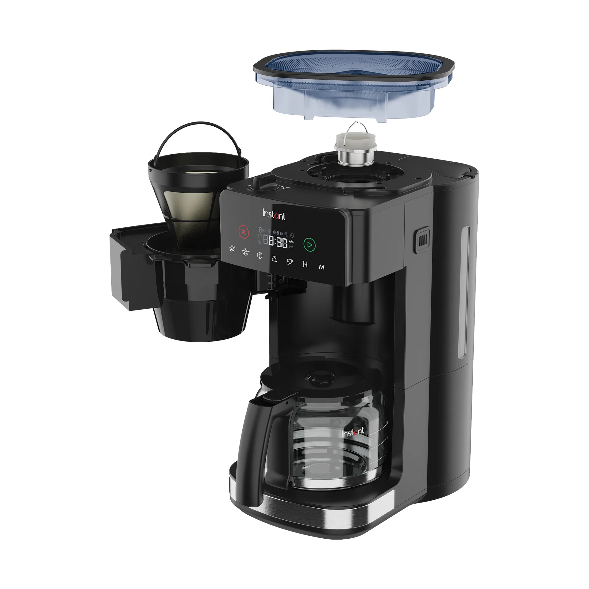 Instant Pot Bean to Cup kaffetrakter, Black Instant Pot