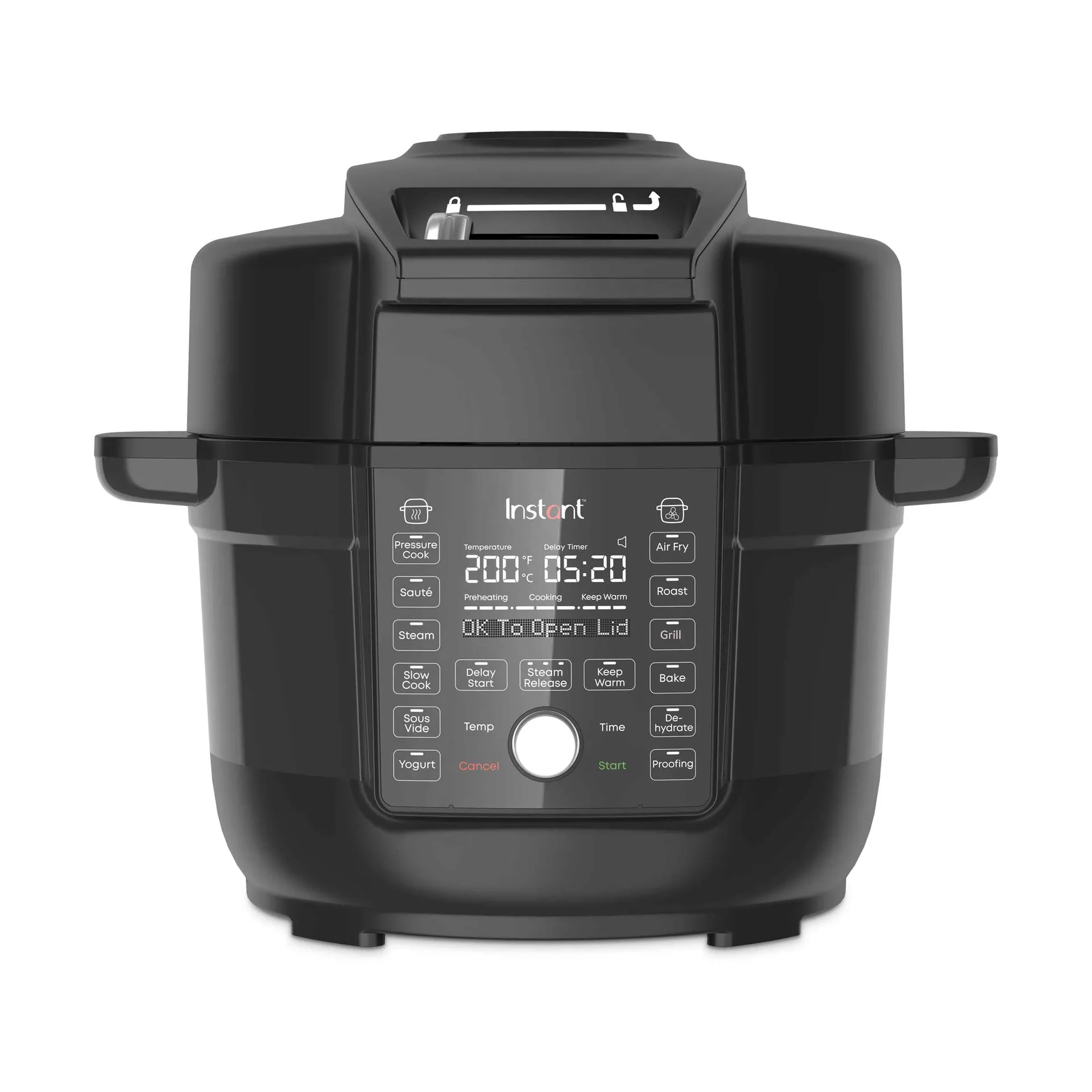 Instant Pot Duo Crisp Ultimate airfryer Lid 6,2 L, Black Instant Pot