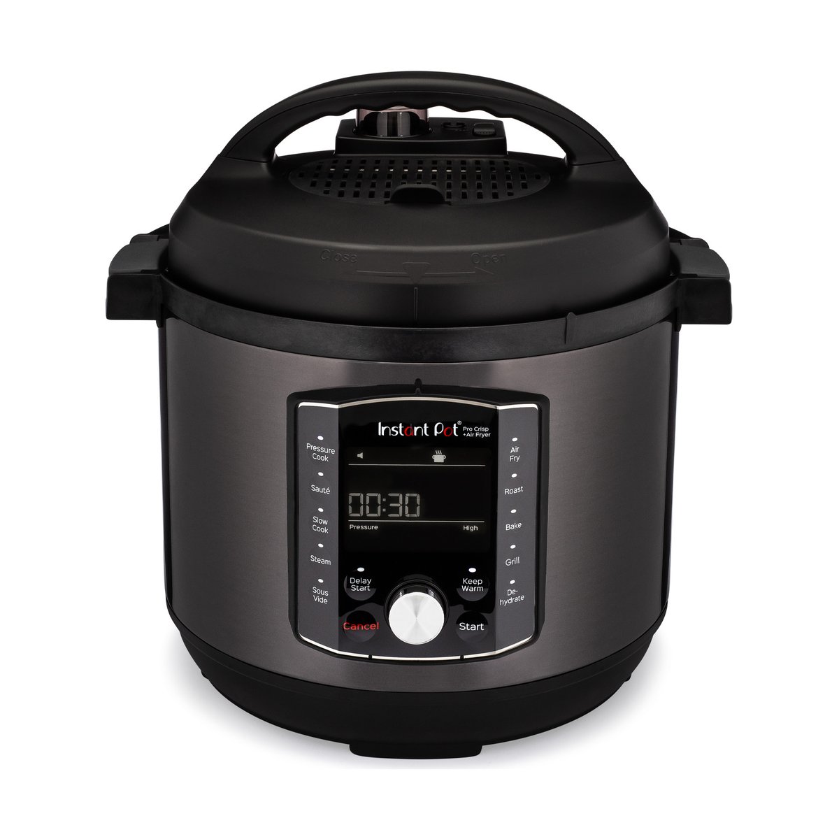 Instant Pot Pro Crisp multikoker 7,6 L Black | Skandinavisk Design | Svart