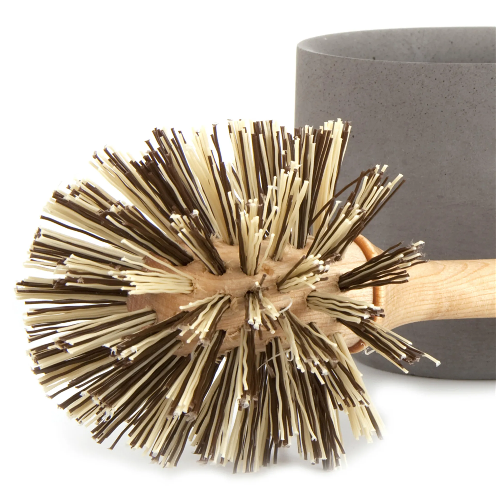 Iris Hantverk toalettbørste, bjørk-grå kopp Iris Hantverk