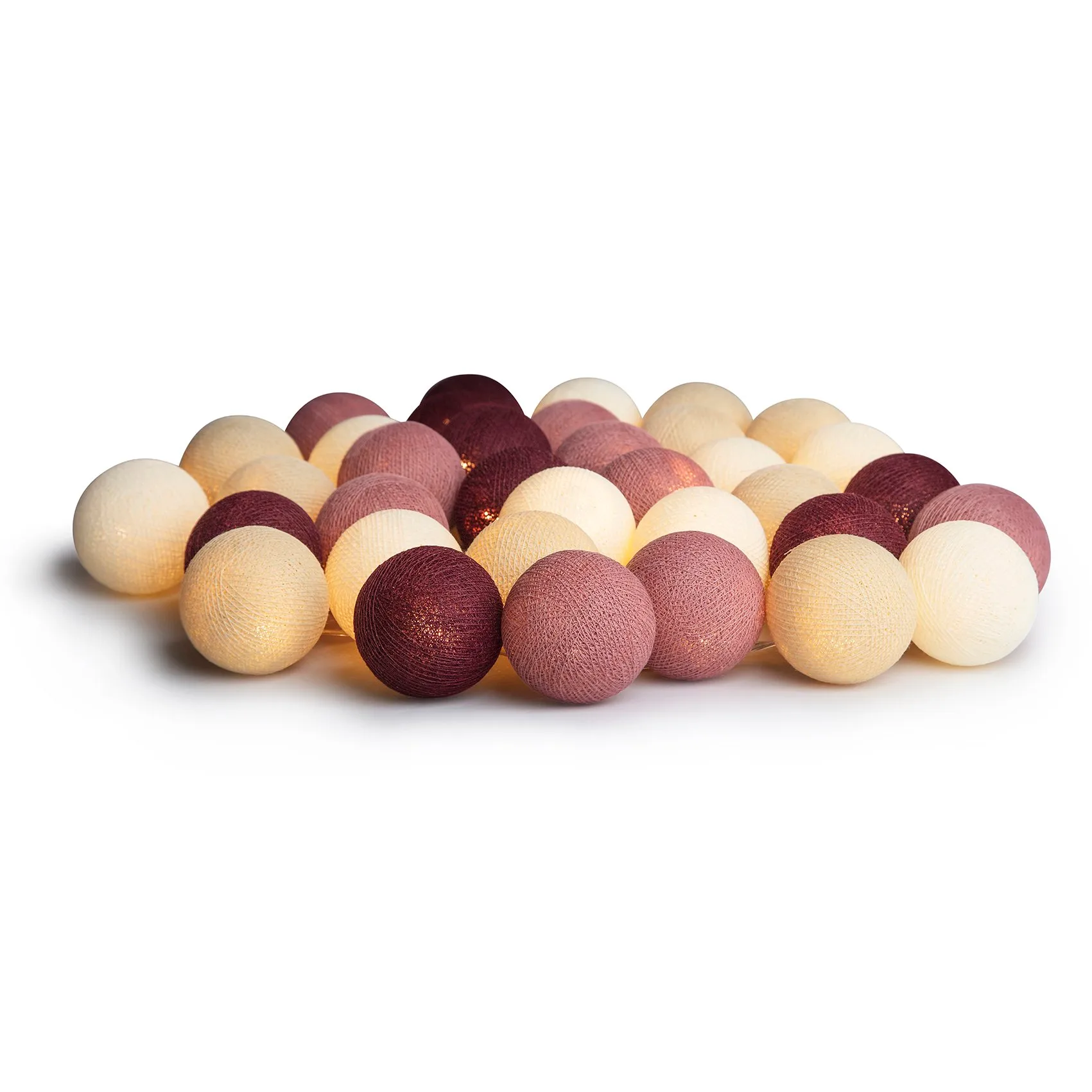 Irislights Dusty Pink, 20 baller Irislights