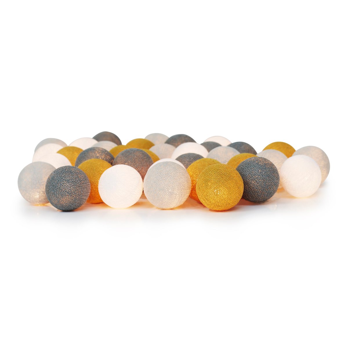 Irislights Gotland 20 baller | Skandinavisk Design | Lyslenker & Dekorbelysning | Grå