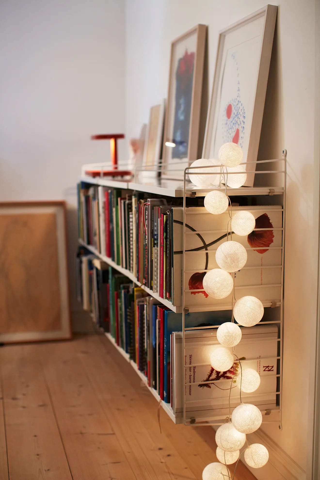 Irislights lyslenke, Butter yellow, 35 kuler Irislights