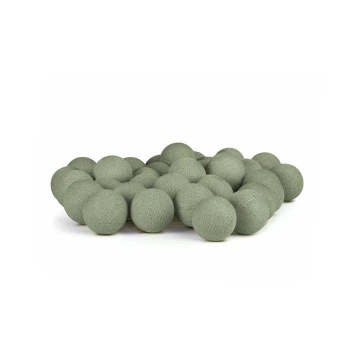 Irislights lyslenke - Salvia green, 20 kuler - Irislights