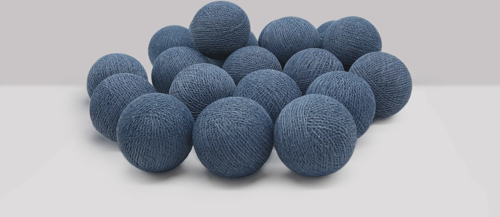 Irislights lyslenke, Vintage blue, 35 kuler Irislights