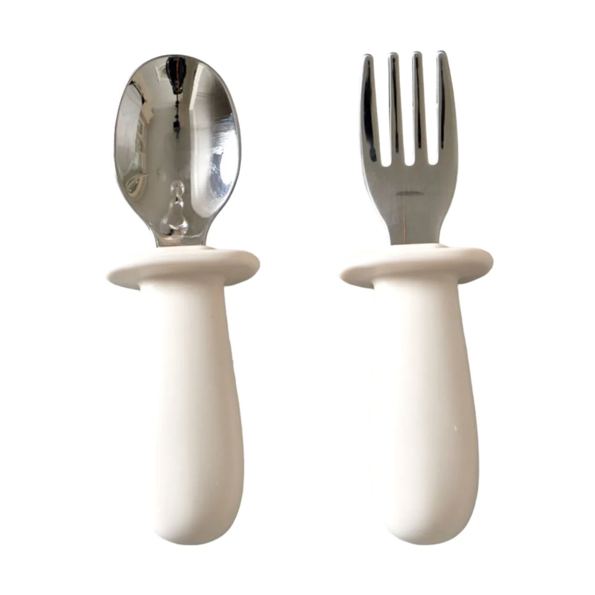 Baby bestikksett 2 deler, Cream Jack o Juno