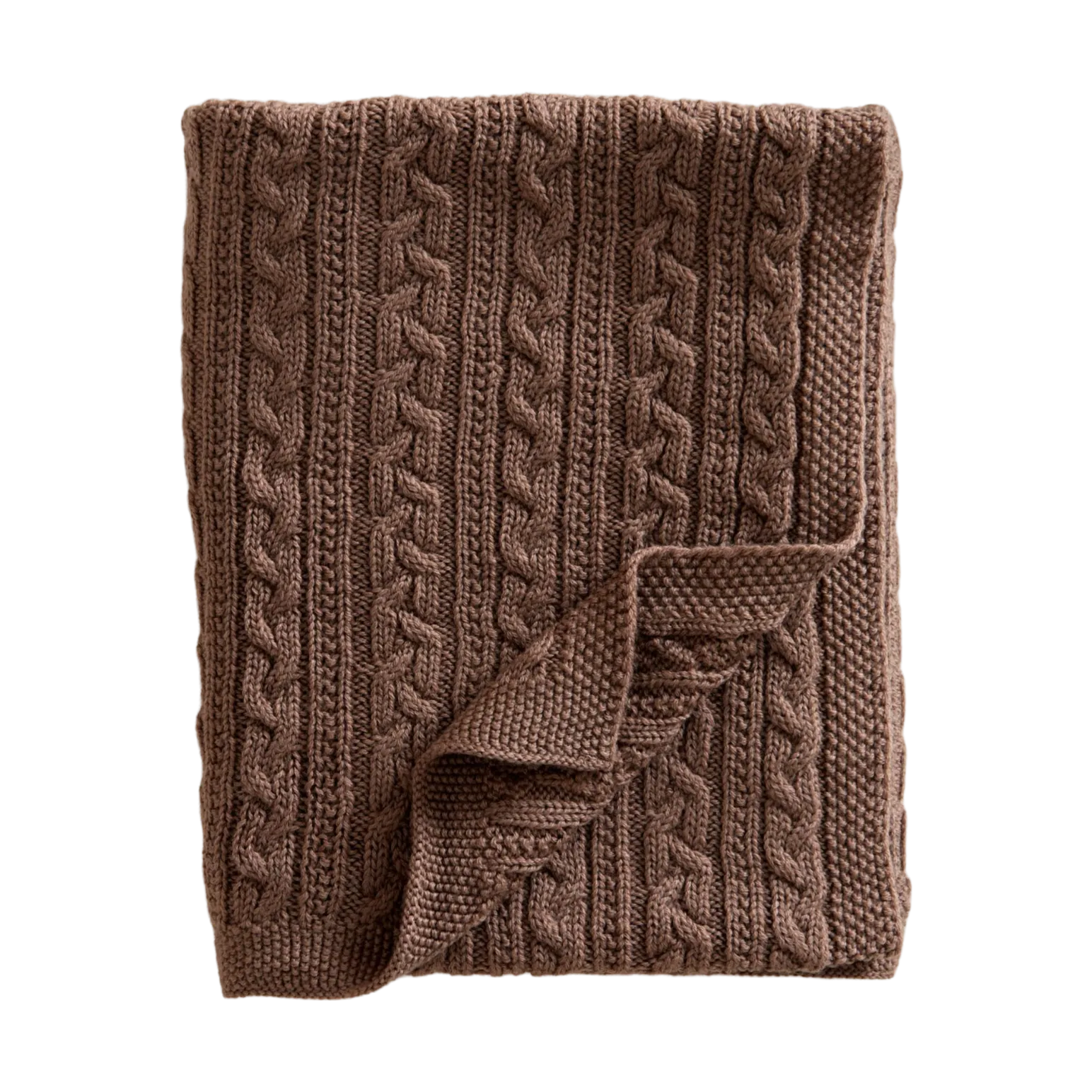 Babyteppe strikket merinoull 80x100 cm, Cookie Jack o Juno