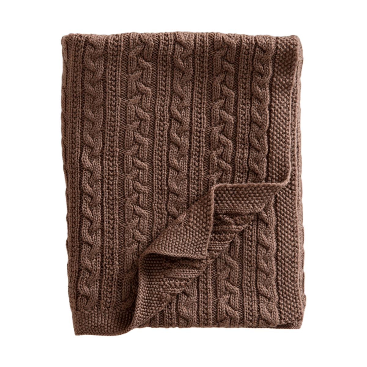 Bilde av Jack o Juno Babyteppe strikket merinoull 80x100 cm Cookie