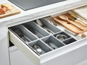 Blox organiseringssett 7 deler - Grå - Joseph Joseph