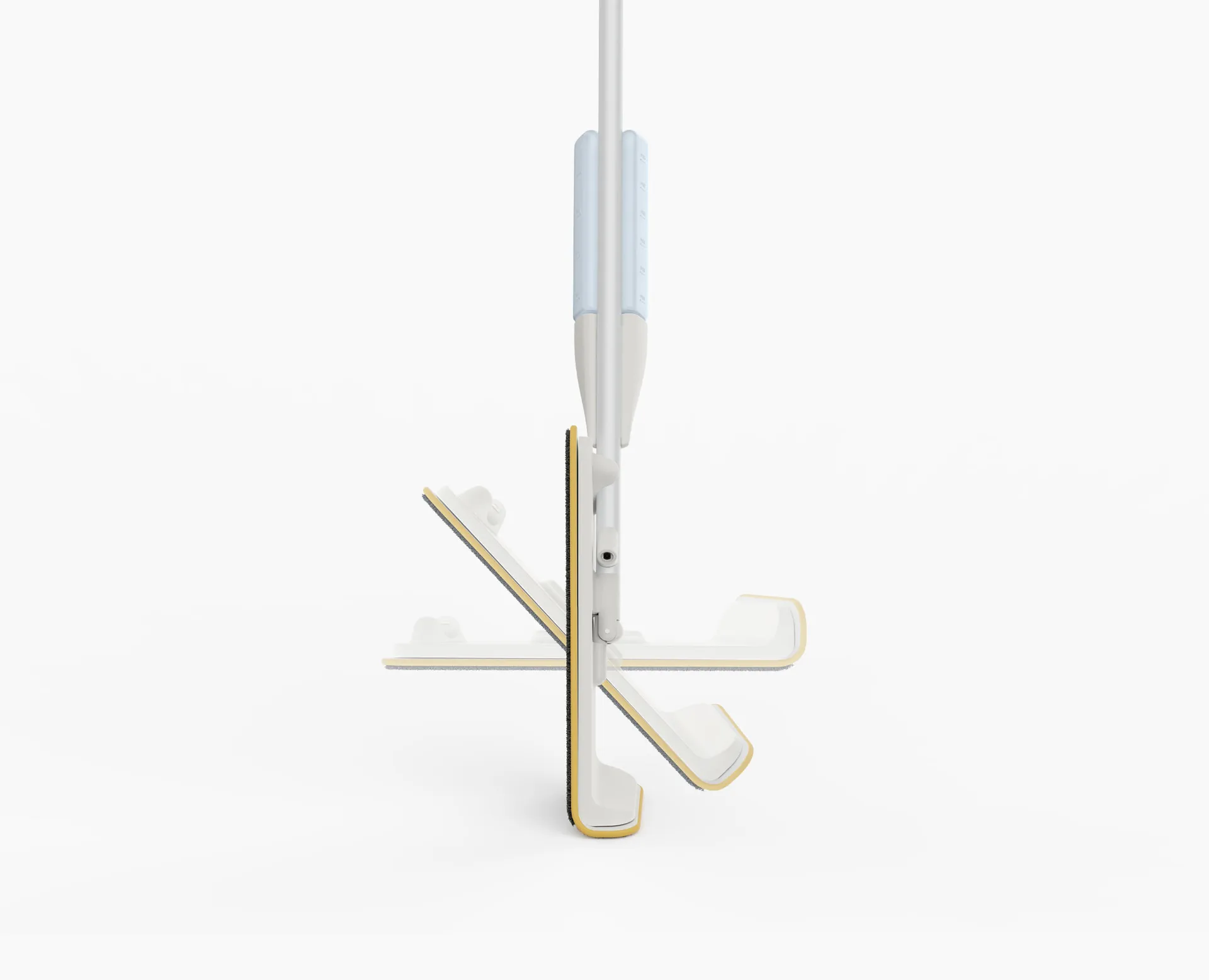 Cleantech 2-i-1 gulvmopp med skrubb, Light Stone Joseph Joseph