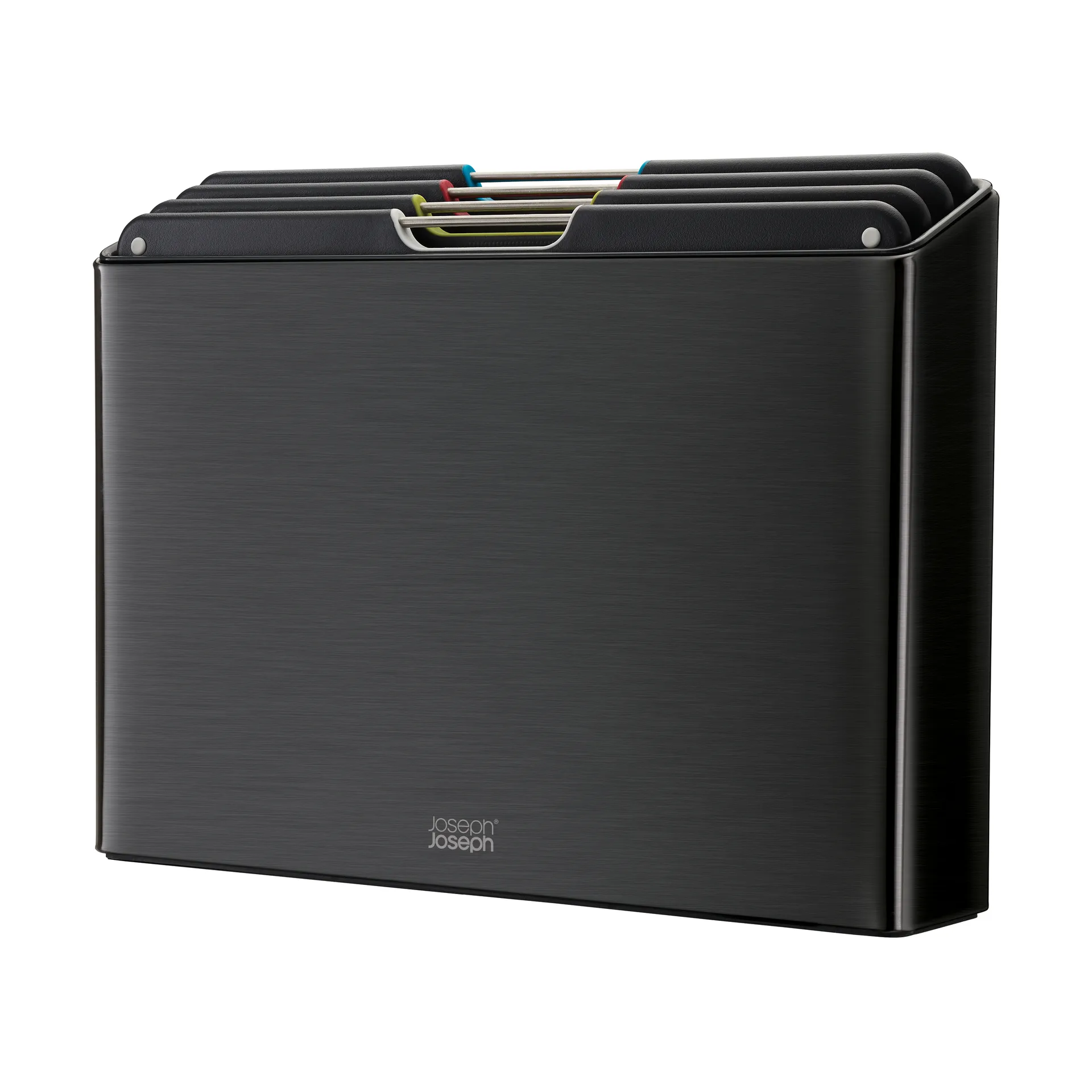 Folio steel skjærefjøl 4 deler, Svart Joseph Joseph