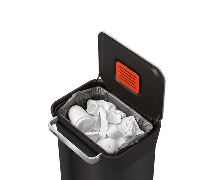 Joseph Joseph Titantrash compactor pedalbøtte 30 L, Carbon black Joseph Joseph