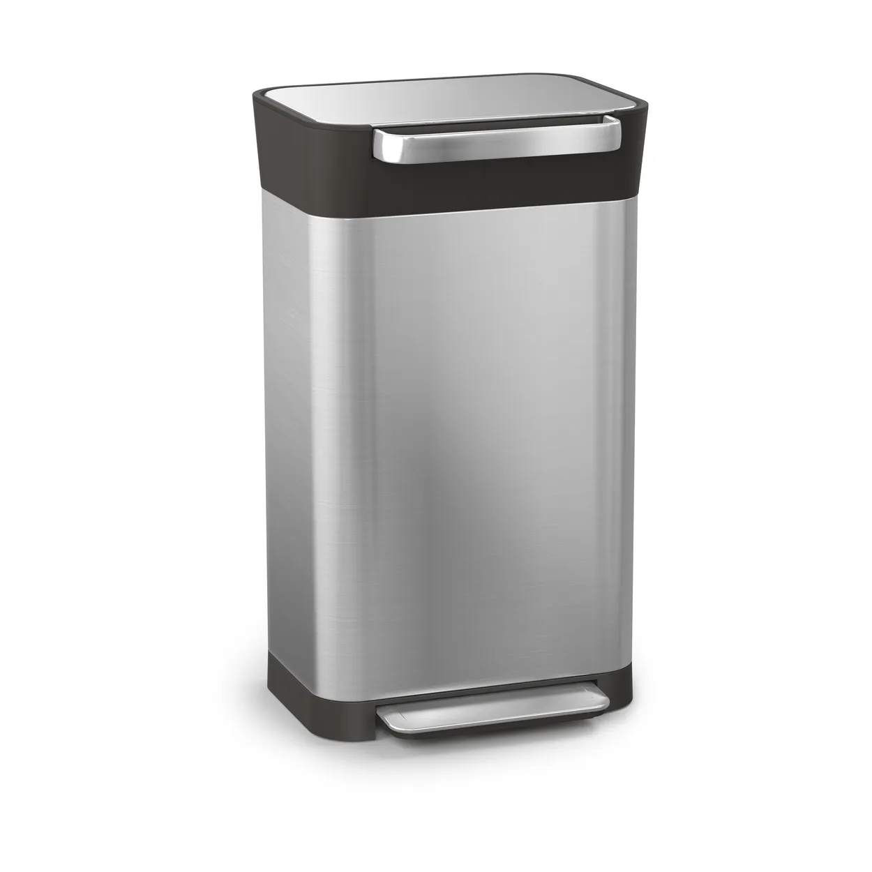 Joseph Joseph Titantrash compactor pedalbøtte 30 L Stainless steel