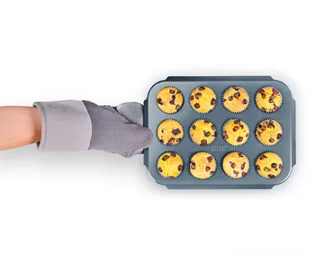 Nest Bake muffinsform 41 cm - Blå - Joseph Joseph