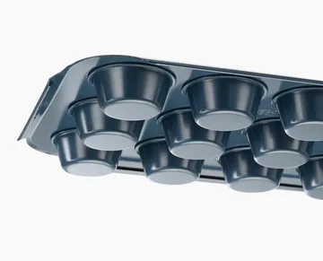 Nest Bake muffinsform 41 cm - Blå - Joseph Joseph