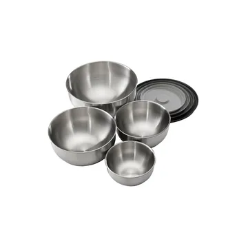 Nest Prep & Store bollesett 8 deler - Stål - Joseph Joseph