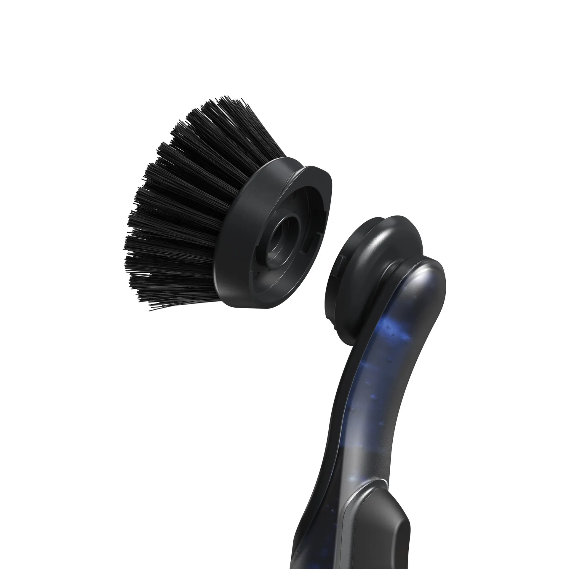 Sinktech oppvaskbørste med erstatningshode, Clear Joseph Joseph