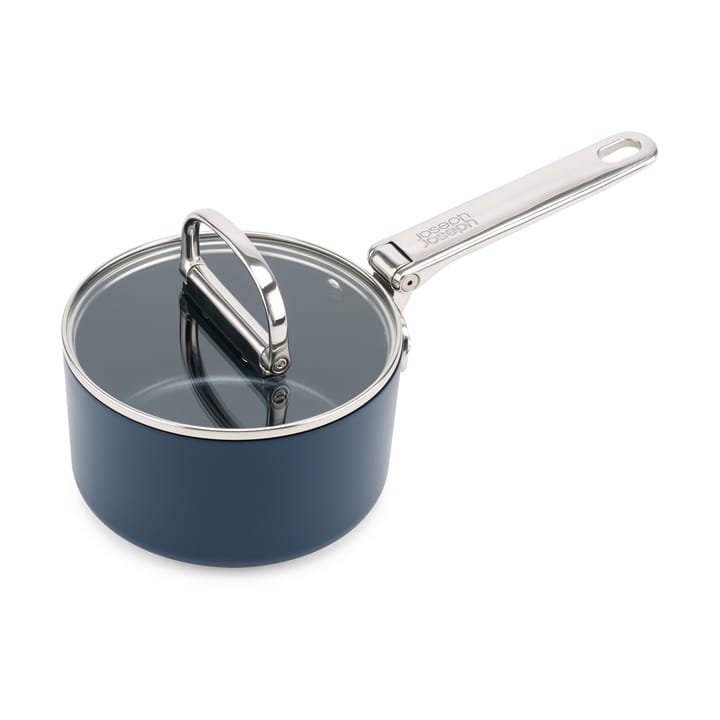 Space non stick kasserolle med lokk Ø15 cm, Blå Joseph Joseph
