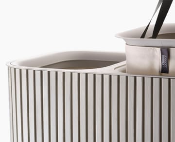 Tota Luxe kleskurv 90 L - Ecru - Joseph Joseph
