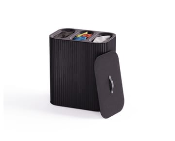 Tota Trio Luxe kleskurv 90 L - Black - Joseph Joseph