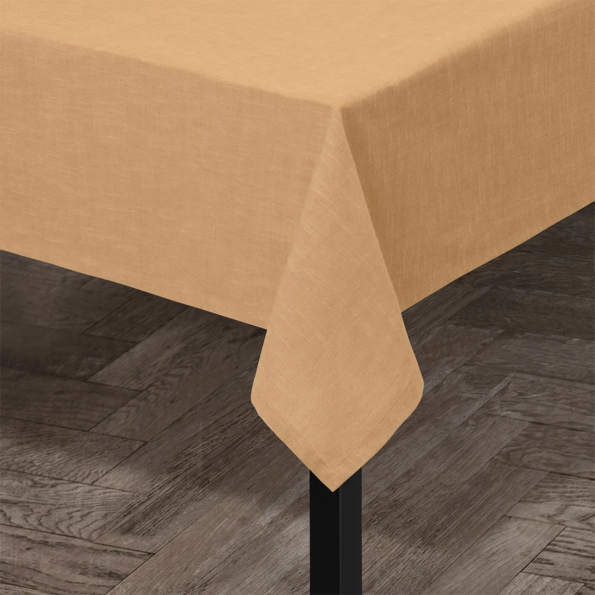 Basic bomullsduk 150x320 cm, Ockra Juna