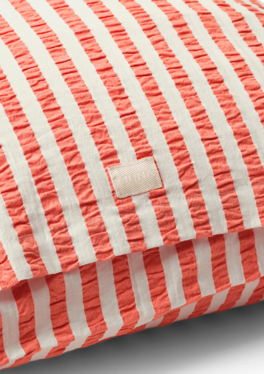 Bæk&Bølge Lines putetrekk 50 x 70 cm, Chili-bjørk Juna