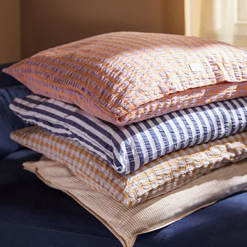 Bæk&Bølge putetrekk 50 x 70 cm - Lavendel-fersken - Juna