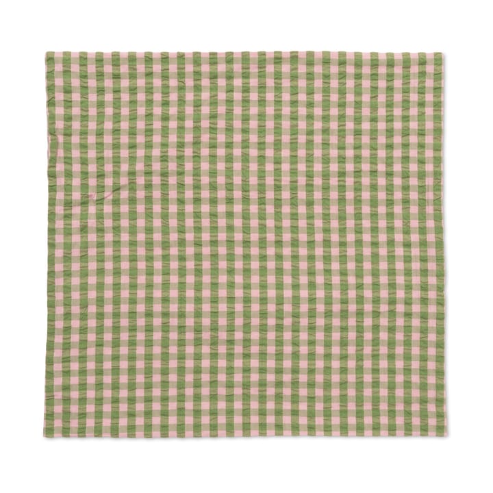 Bæk&Bølge putetrekk 60x63 cm, Grønn-Lys rosa Juna