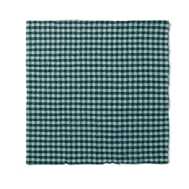 Bæk&Bølge putetrekk 60x63 cm, Grønn-lyseblå Juna