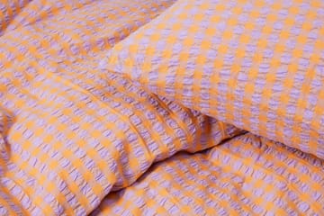 Bæk&Bølge sengesett 140 x 200 cm - Lavendel-fersken - Juna