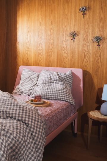 Bæk&Bølge sengesett 150 x 210 cm - Grå-bjørk - Juna