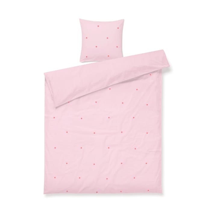 Daisy sengesett 150x210 cm - Pink-rød - Juna