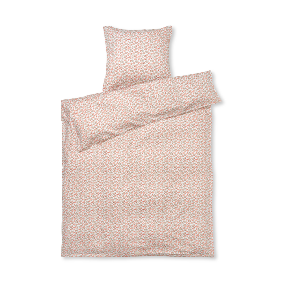 Bilde av Juna Pleasantly sengesett 140 x 200 cm Hvit-rosa