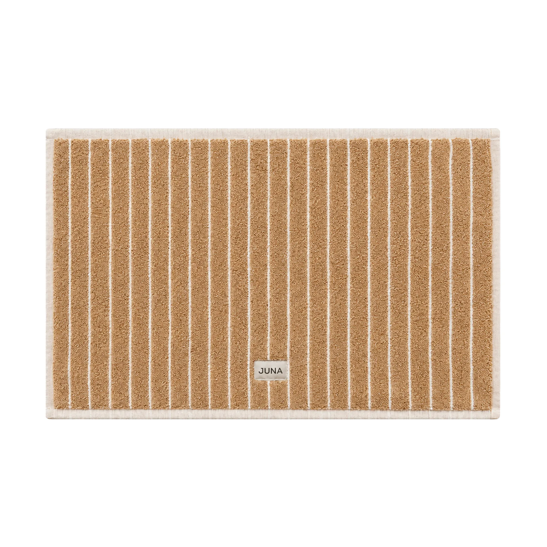 Soft baderomsmatte, Karamell-offwhite. 50x70 cm Juna