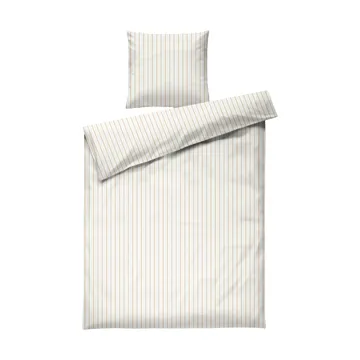 Soft sengesett, 150x210/50x60 cm - Offwhite-karamell - Juna