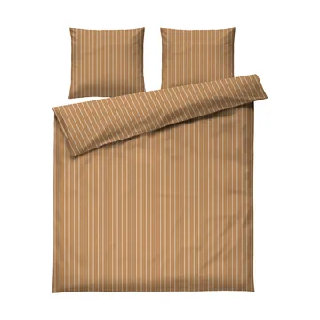 Soft sengesett, 220x220/2x50x60 cm - Karamell-offwhite - Juna