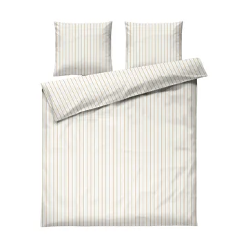 Soft sengesett, 220x220/2x50x60 cm - Offwhite-karamell - Juna