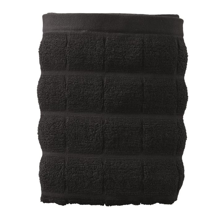 Tiles håndkle 40x60 cm - sort - Juna