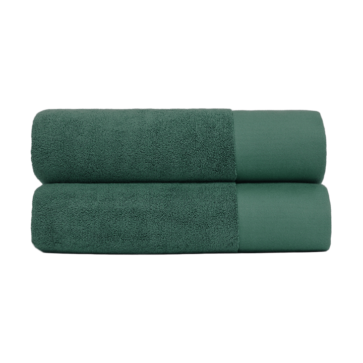 Juniper dusjhåndkle 70 x 140 cm 2-pakning - Juniper Green - Juniper
