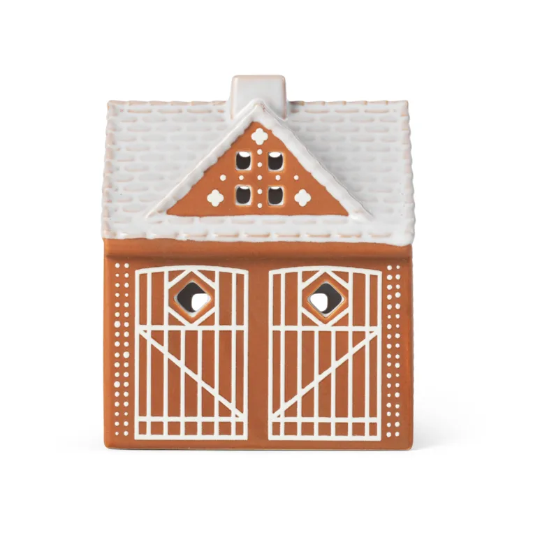 Gingerbread lyshus, Christmas Barn 11,5 cm Kähler