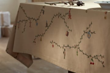 Hammershøi Christmas Duk beige - 150x270 cm - Kähler