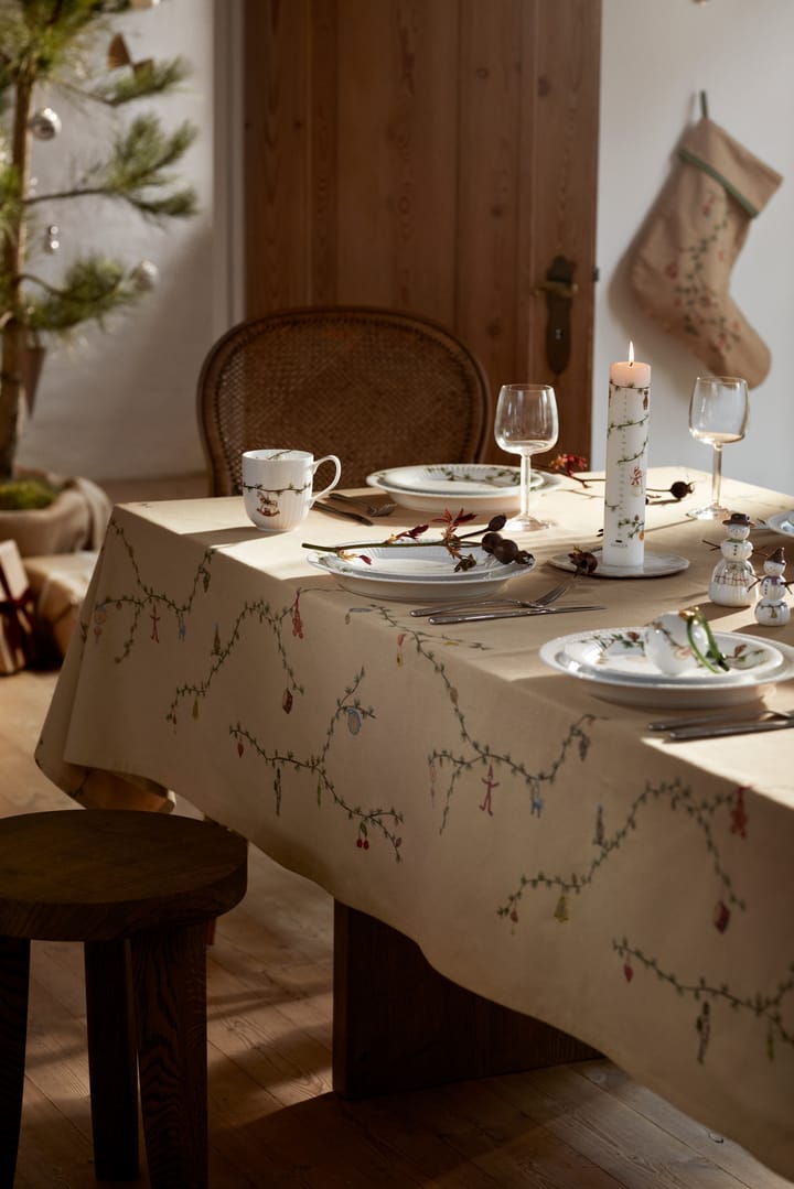 Hammershøi Christmas Duk beige, 150x270 cm Kähler