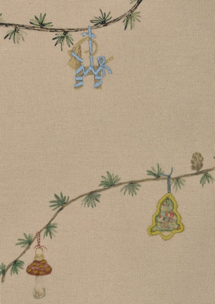 Hammershøi Christmas Duk beige - 150x320 cm - Kähler