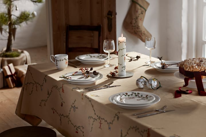 Hammershøi Christmas Duk beige, 150x370 cm Kähler