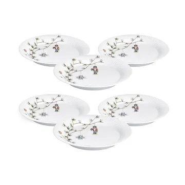 Hammershøi Christmas tallerken Ø27 cm 6-pakning - Kähler